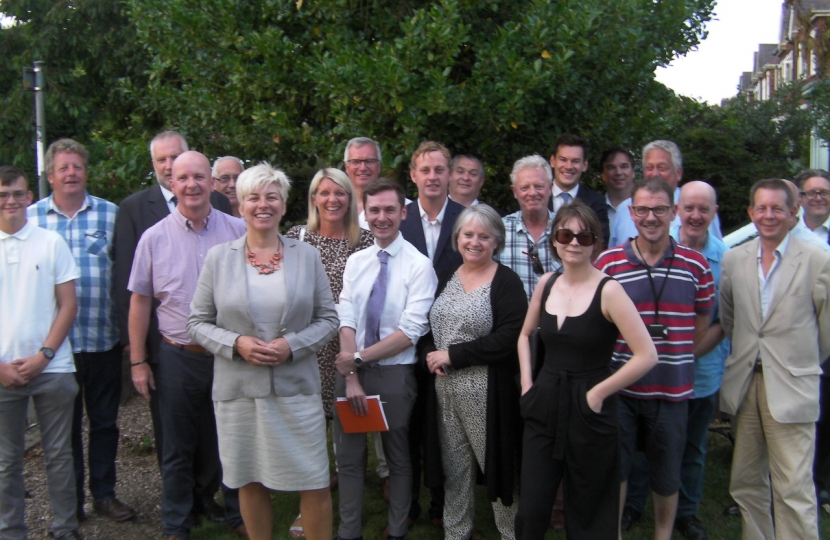 Grimsby Conservatives with our candidate for MP Lia Nici