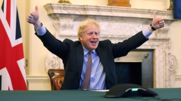 Boris welcomes the UK trade deal with the EU